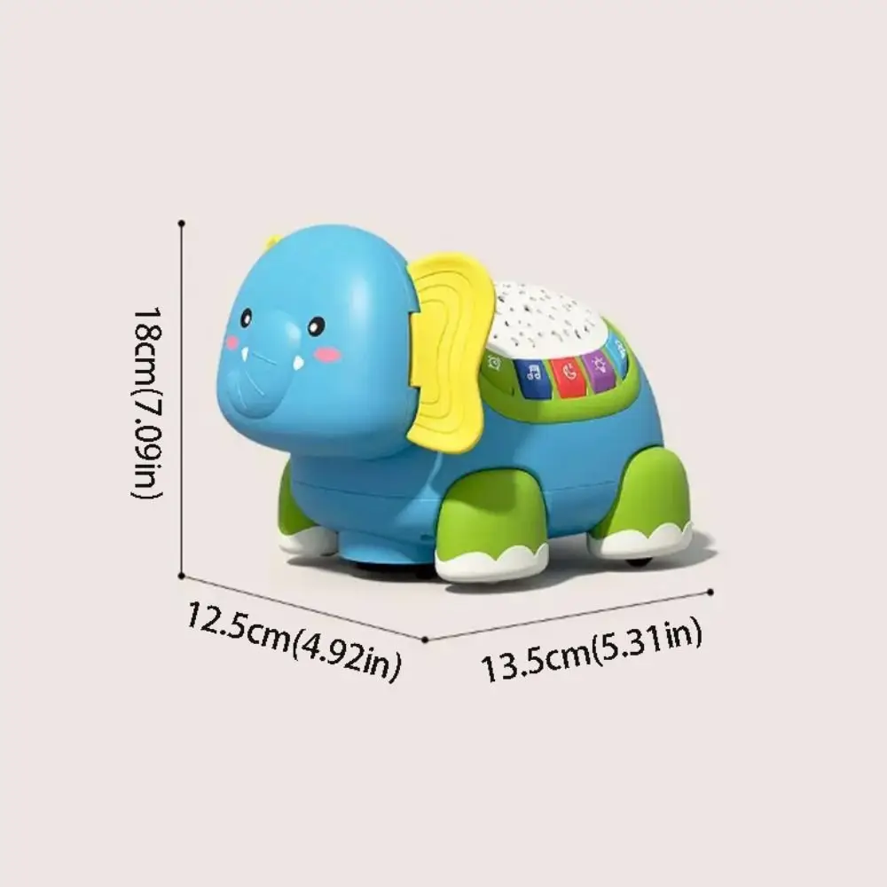 Световой звук, дистанционный ползающий слон - Фотография_6