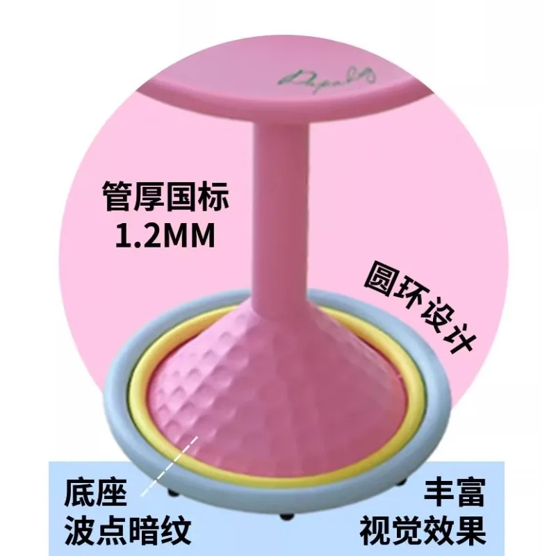 Круглый журнальный столик с градиентом - Фотография_3
