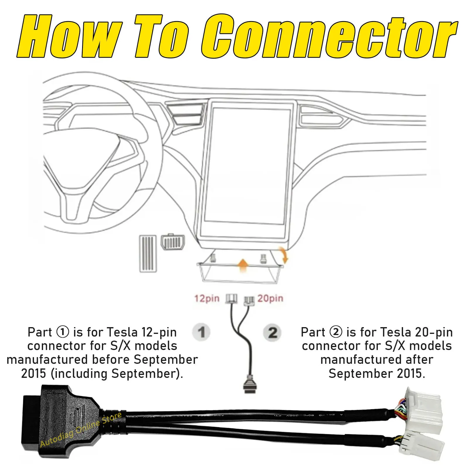 Obd2 диагностический кабель obd2 - Фотография_4