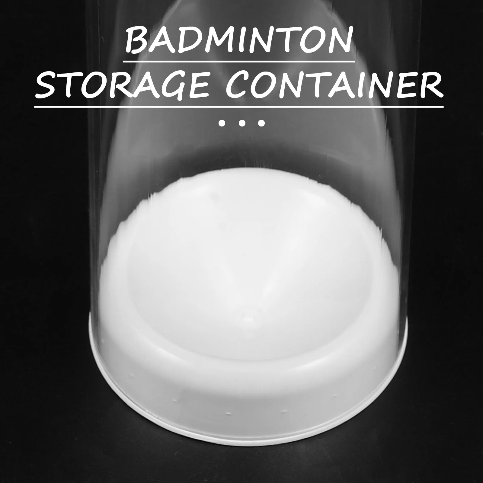 Трубка для хранения воланов для бадминтона - Фотография_3