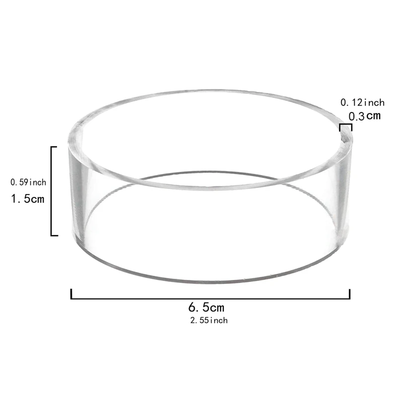 Прозрачная акриловая подставка для мячей - Фотография_5
