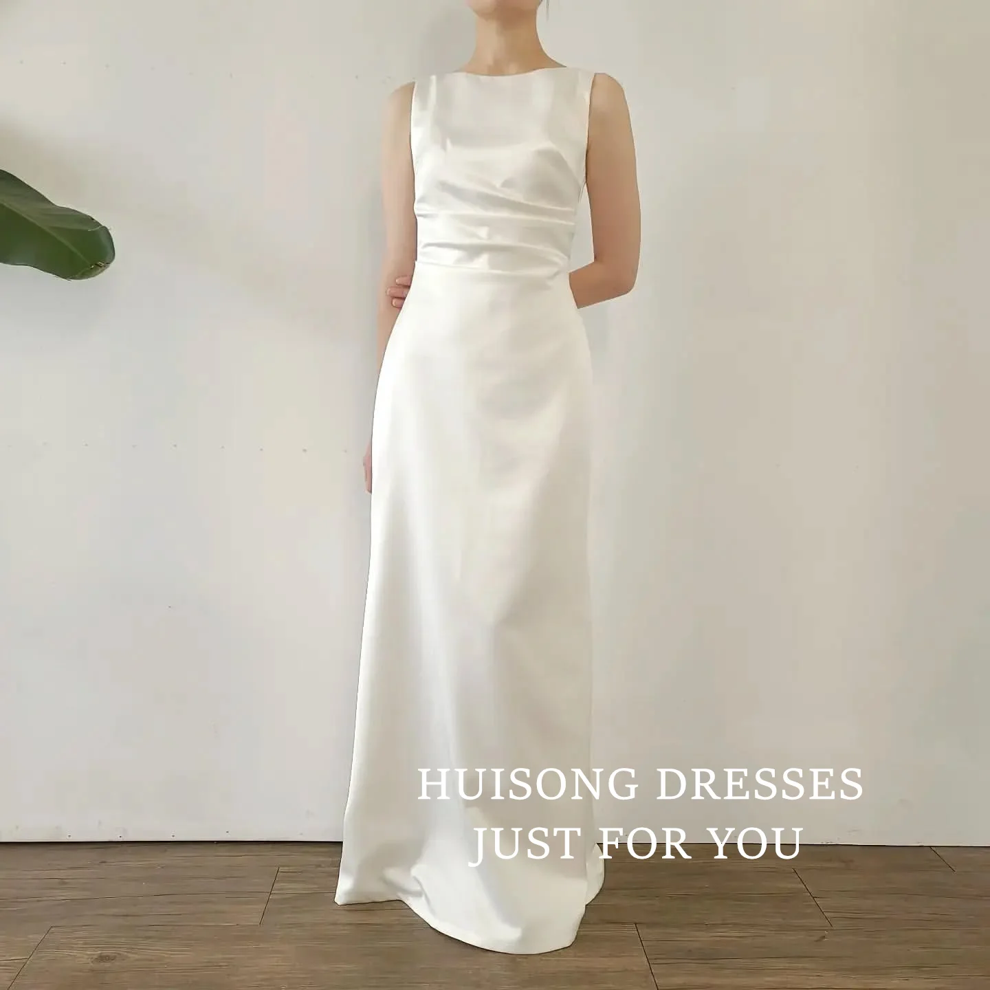 Huisong атласное корейское свадебное