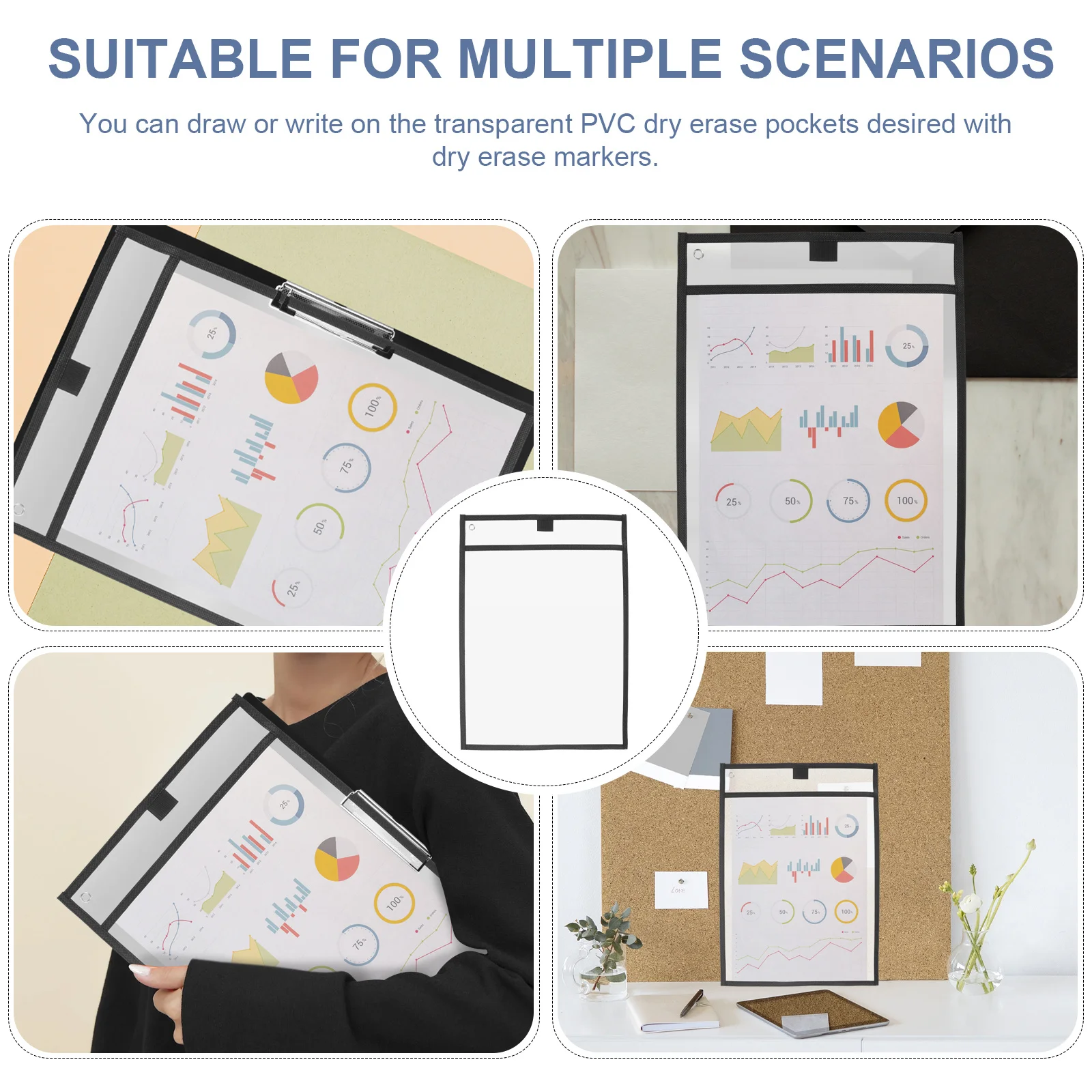 Большие прозрачные пвх многоразовые - Фотография_5