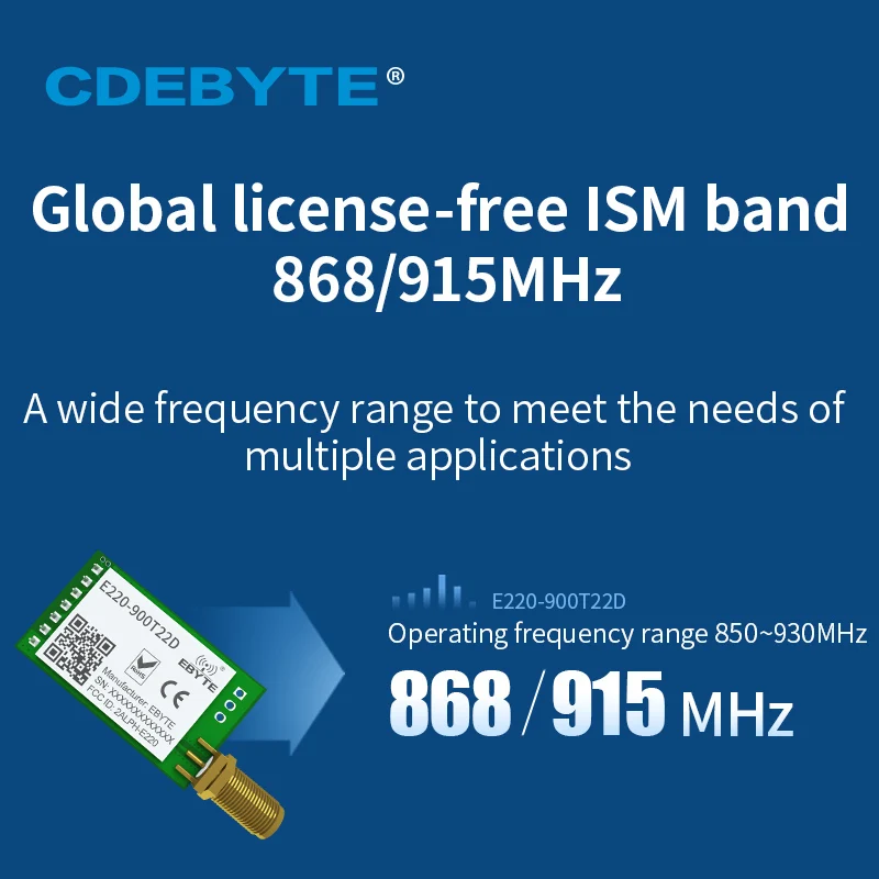 Lora 868 мгц 915 мгц llcc68 беспроводной - Фотография_5
