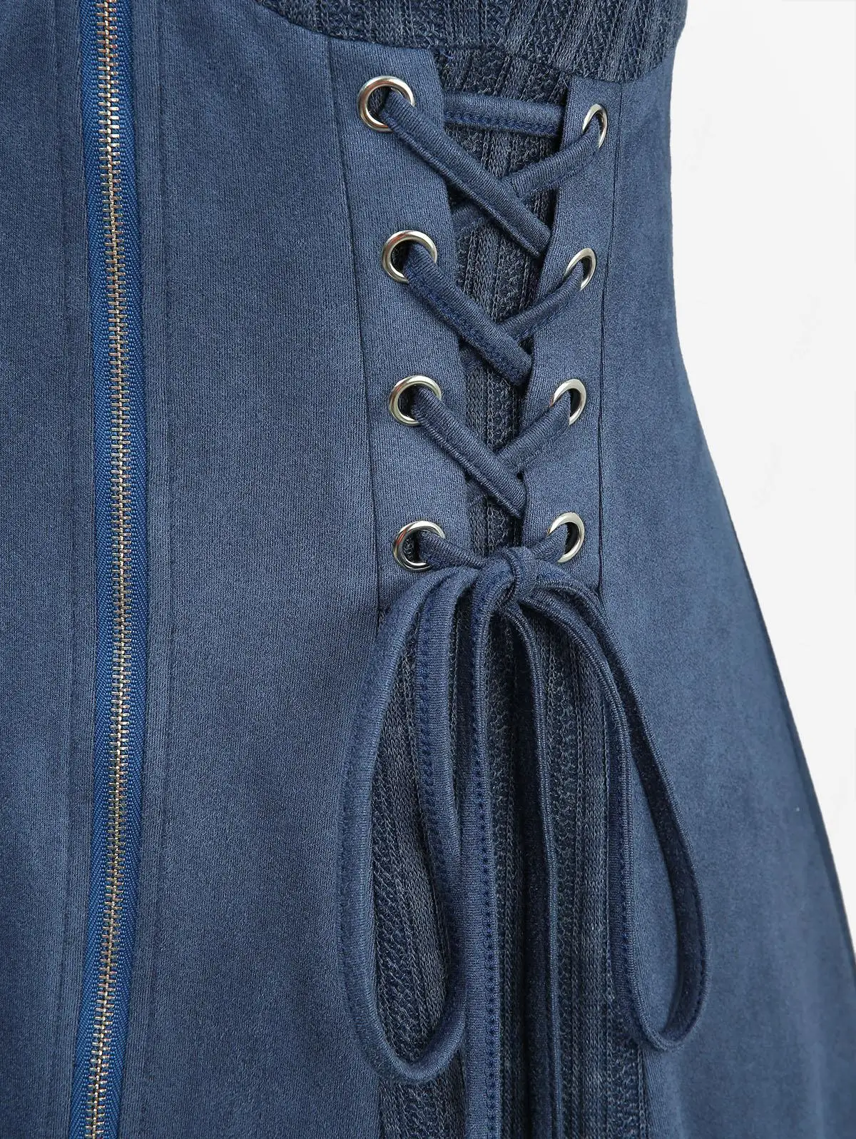 Rosegal пальто больших размеров с капюшоном - Фотография_4