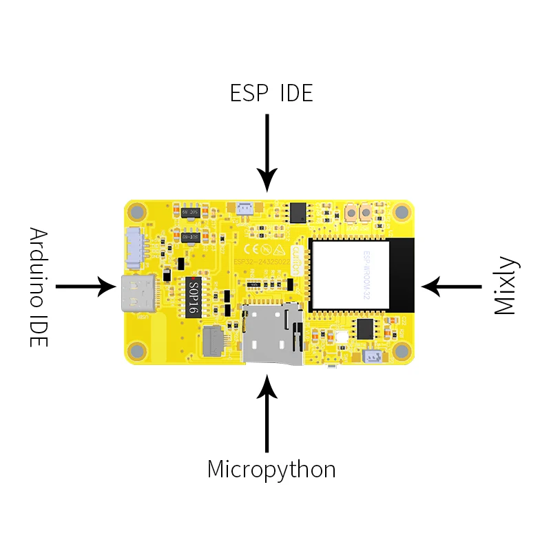Esp32 arduino lvgl wifi и bluetooth макетная плата 2 - Фотография_4