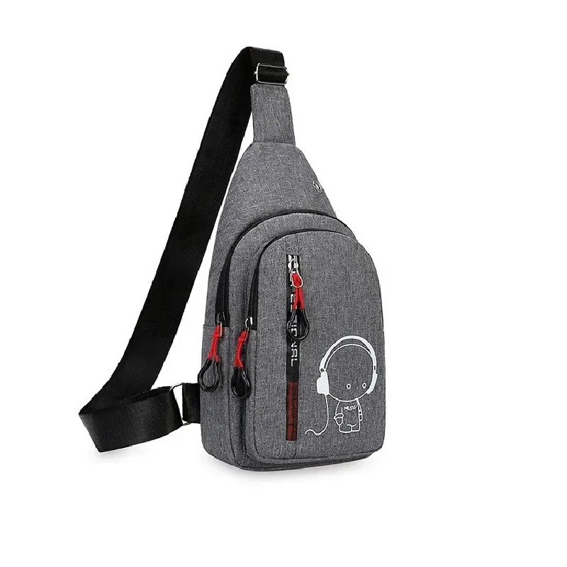 Светящаяся мужская нагрудная сумка - Фотография_4