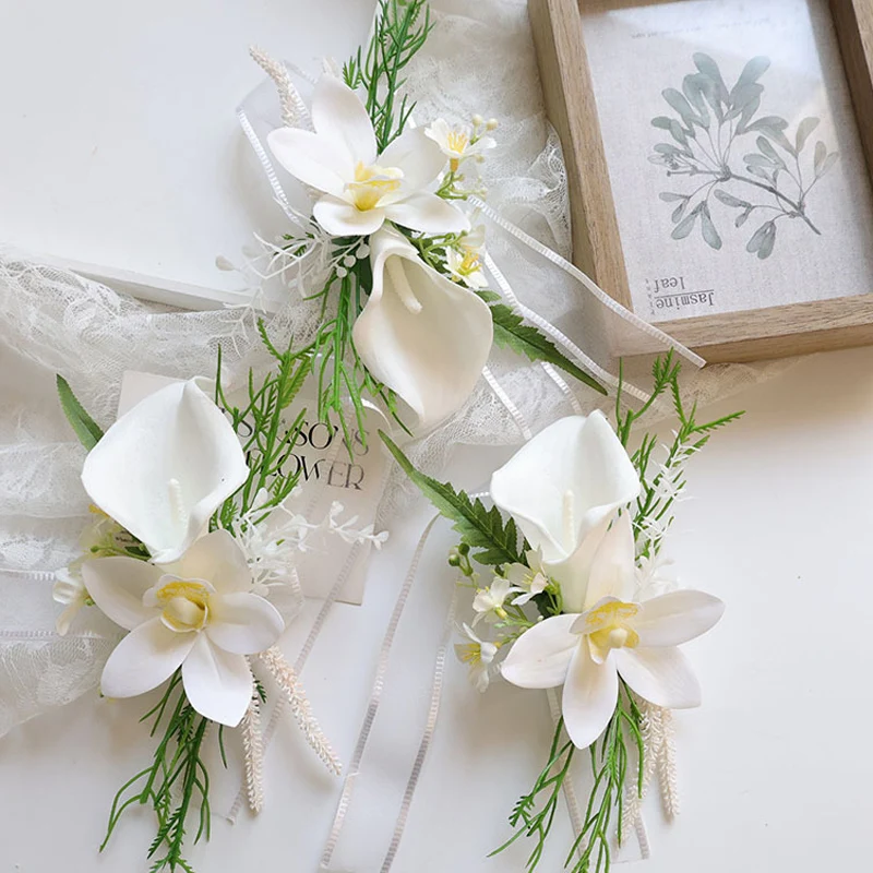 25021. набор корсажа и браслета - Фотография_3