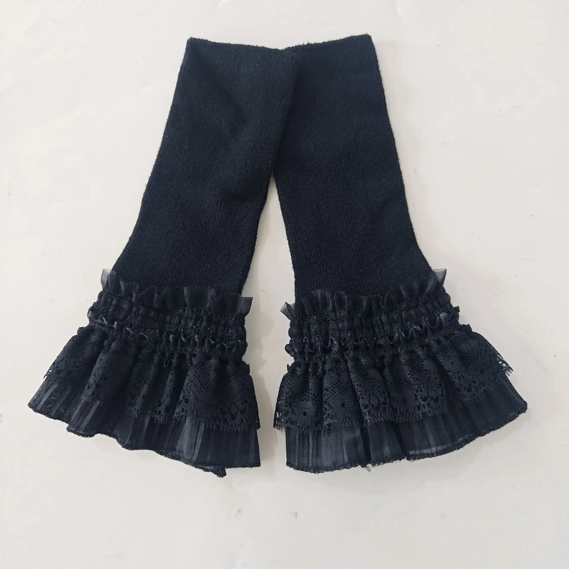 Модные вязаные кружевные накладные манжеты для съемки ногтей - Фотография_5