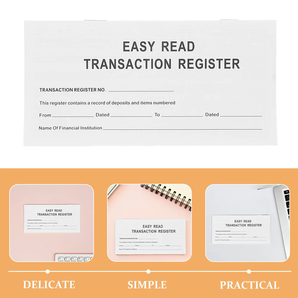 Чековая книга, пустой журнал передачи - Фотография_4