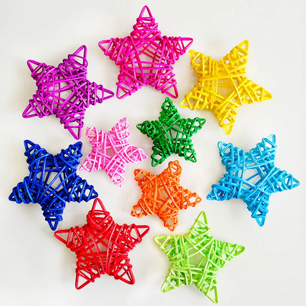 Плетеная звезда, подвесной декор, - Фотография_5