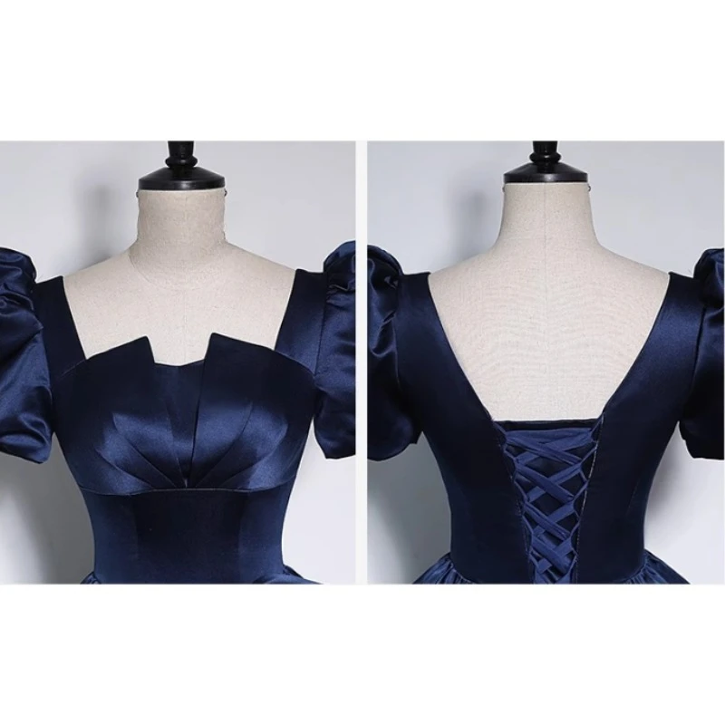 Новое атласное бальное платье - Фотография_5