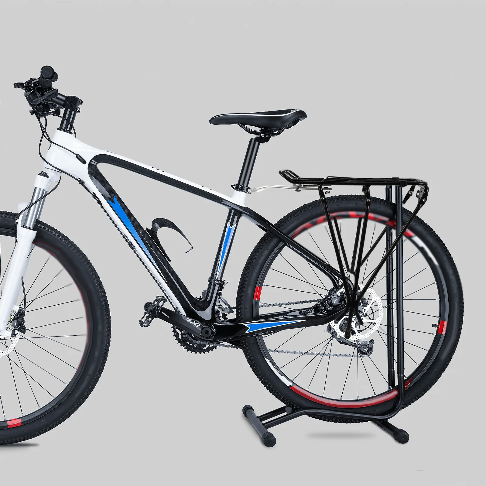 Черный задний багажник для велосипеда - Фотография_2