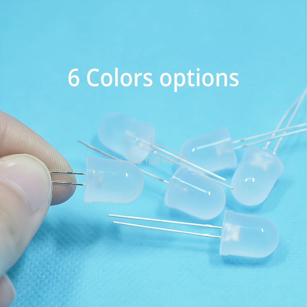 10 мм круглые ультра яркие рассеянные - Фотография_3