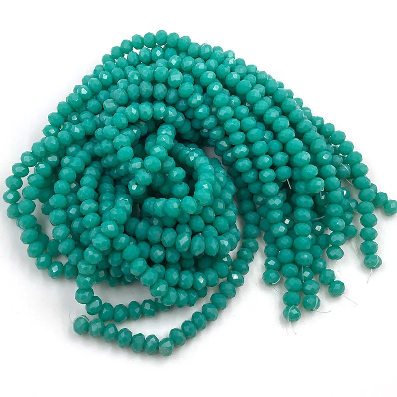 Синие хрустальные бусины для рукоделия，бисер для рукоделия - Фотография_6