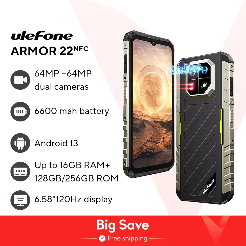Ulefone armor 22 android 13