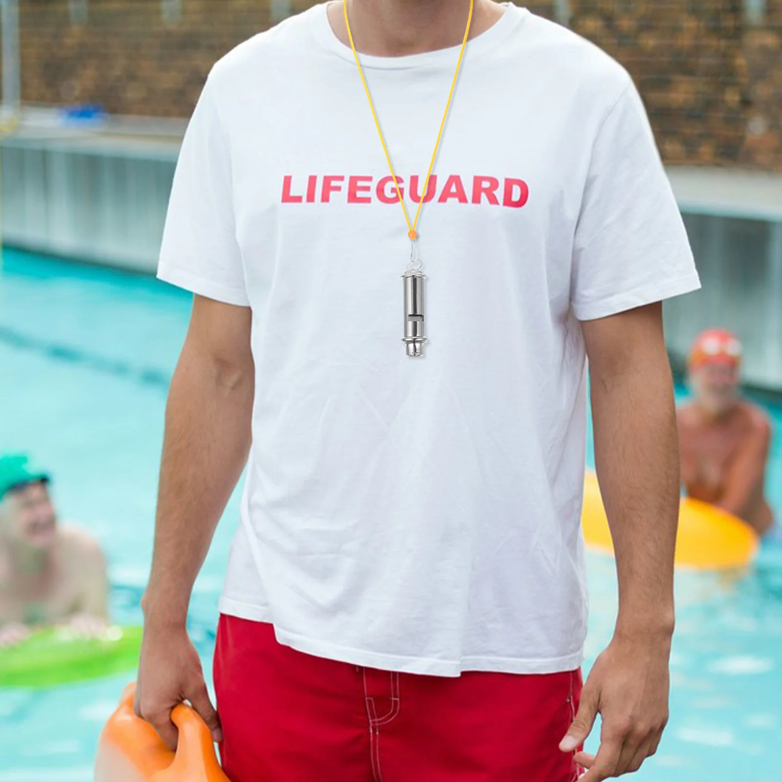 Металлический аварийный свисток из нержавеющей стали