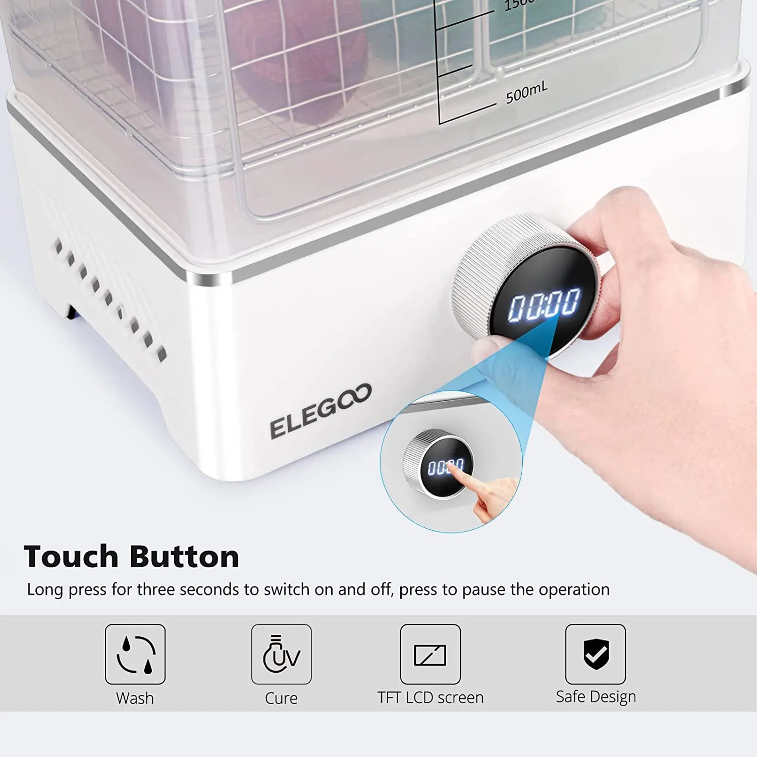 Elegoo mercury xs bundle wash and - Фотография_3