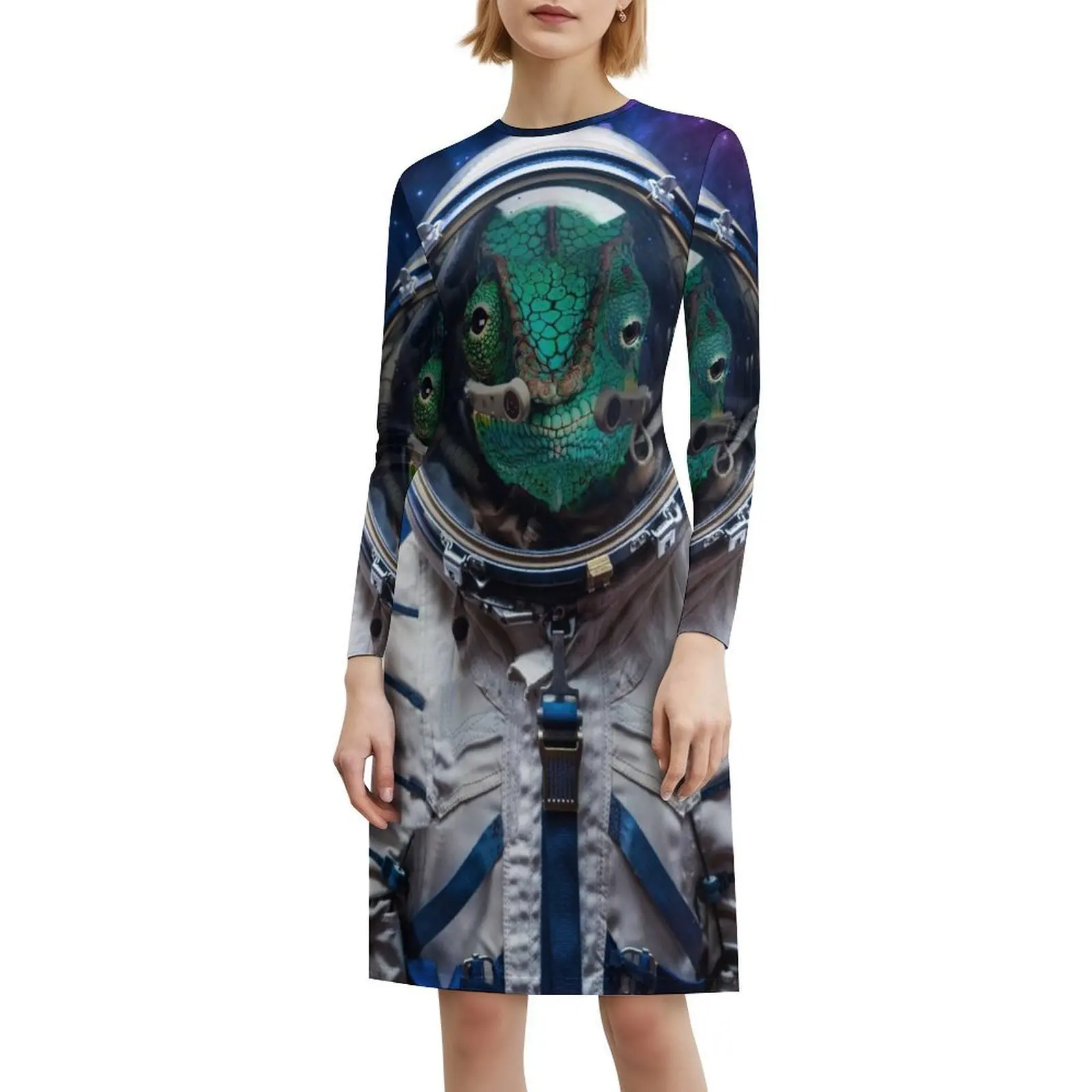 Астронавт пантера хамелеон повседневное - Фотография_6