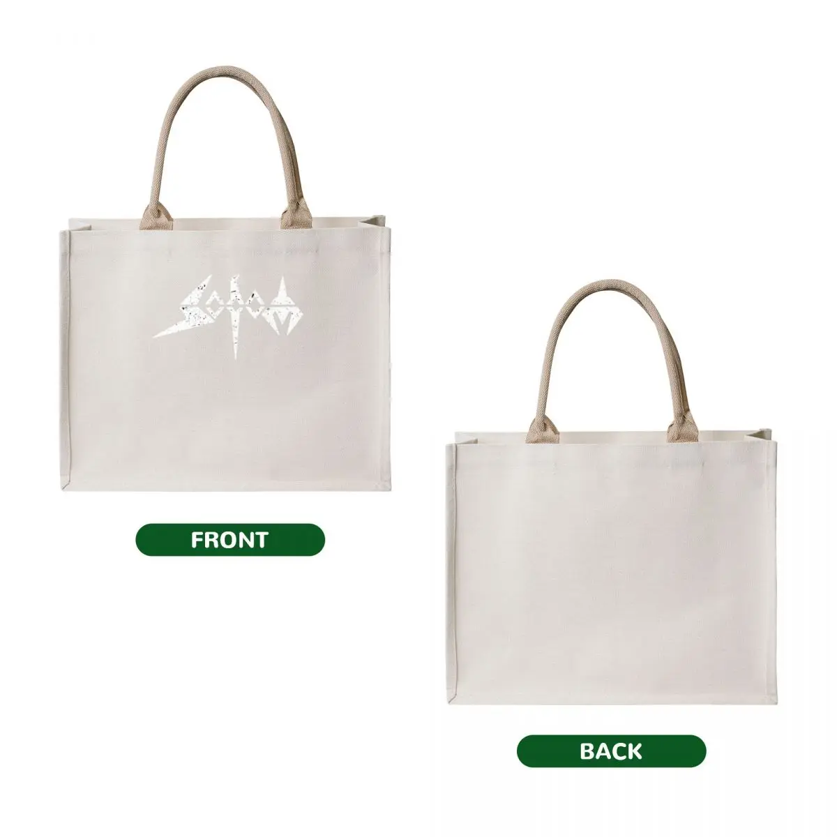 Sodom band logo awesome tote bag - Фотография_2