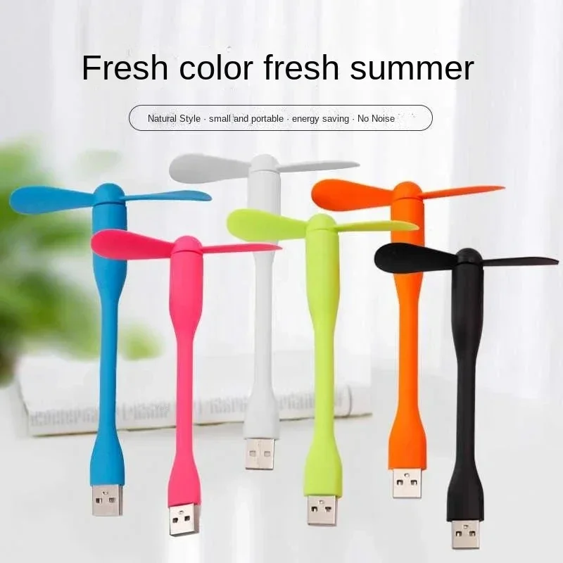 Маленький гибкий usb-вентилятор для портативного зарядного устройства