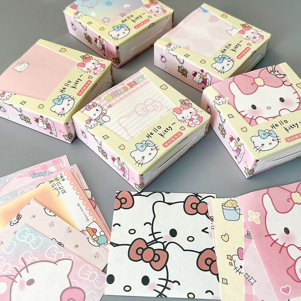 Sanrio hello kitty липкая коробка для заметок - Фотография_4