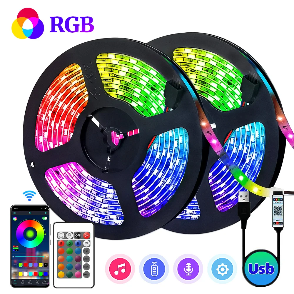 Светодиодная лента rgb 5050 