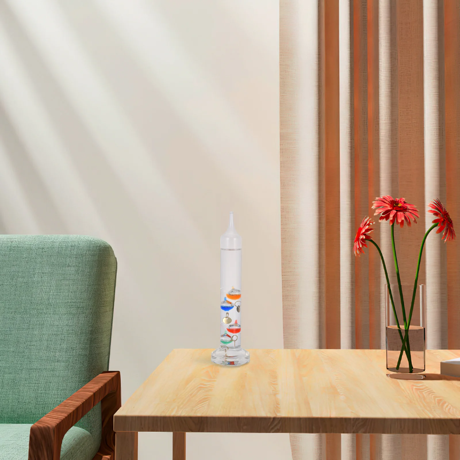 Galileo термометр стеклянный плавающий - Фотография_6