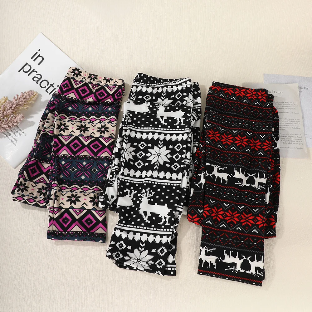 Рождественские женские леггинсы - Фотография_5