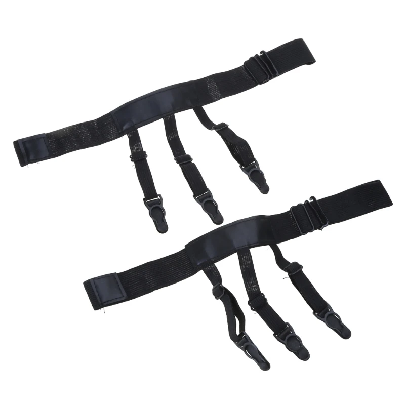 652f классическая мужская рубашка остается пояс с не скользящими зажимами - Фотография_4