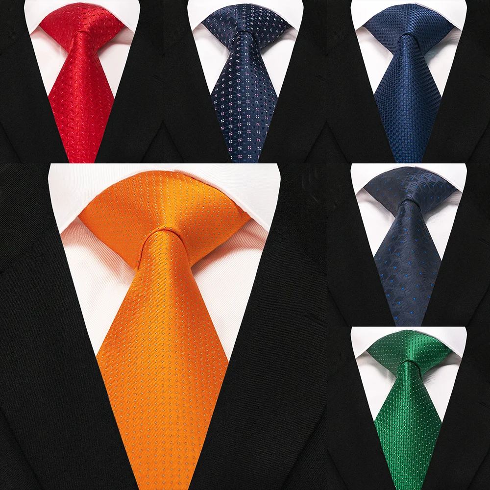 Черный жаккардовые галстуки eastepic для мужчин