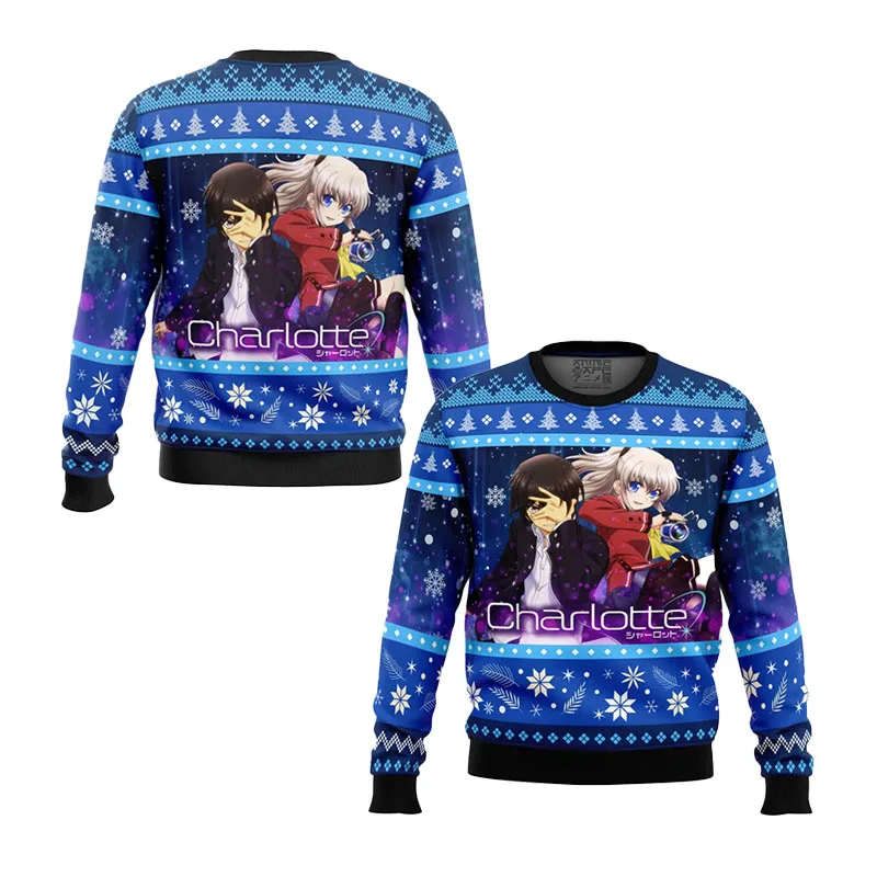 Уродливый рождественский свитер шарлотта — простой - Фотография_3