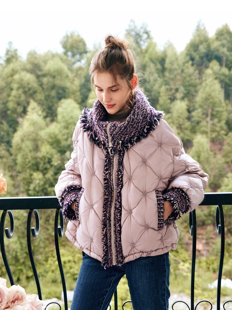 Olrain женские французские пуховики - Фотография_4