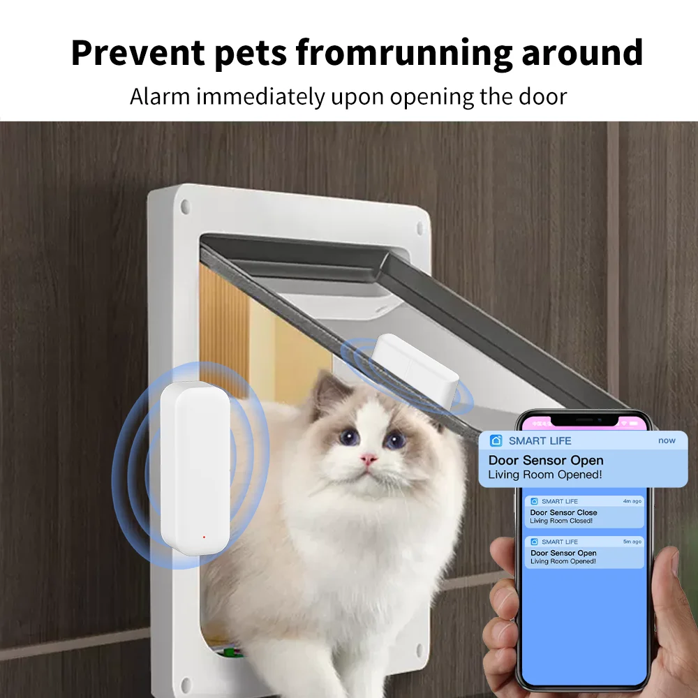Датчик двери и окна tuya wi-fi или zigbee - Фотография_4
