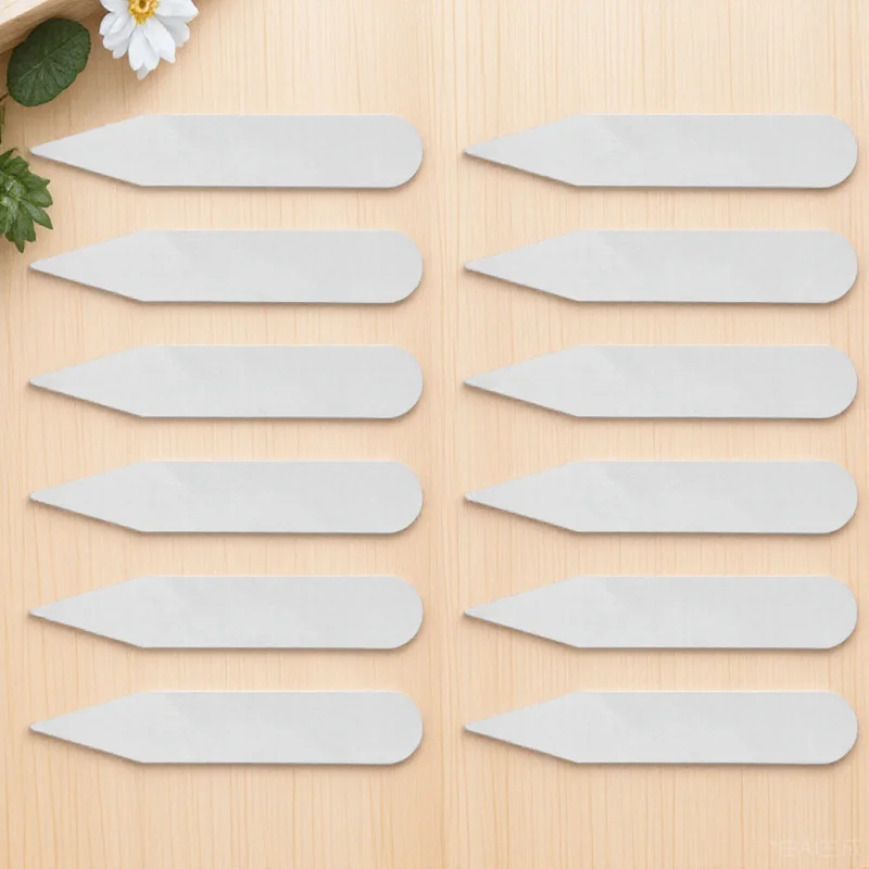 Пластиковый прозрачный жесткий воротник рубашки для мужчин и женщин