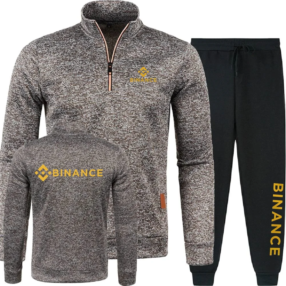 Новый мужской пуловер binance crypto - Фотография_2