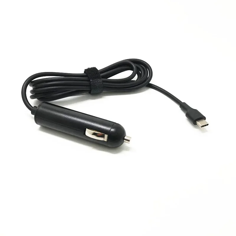 Автомобильное зарядное устройство usb type c для ноутбука 65 вт - Фотография_2