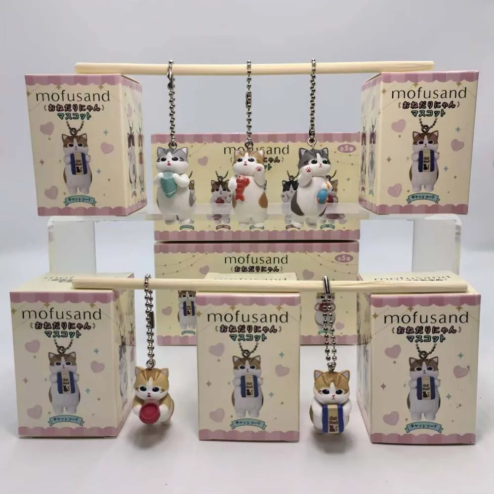 Брелок mofusand kawaii cat