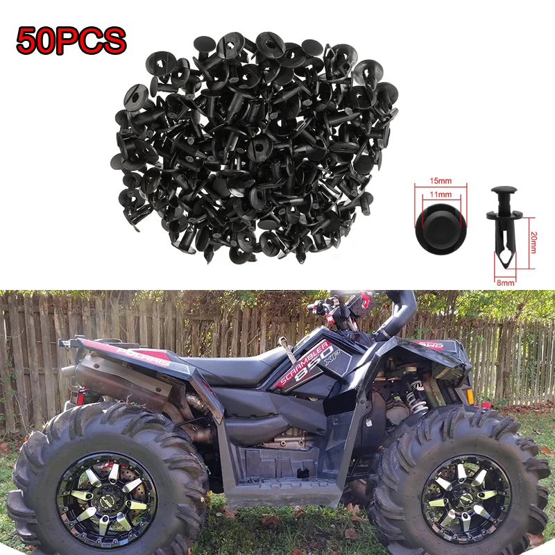 Atv utv пластиковые заклепки корпус
