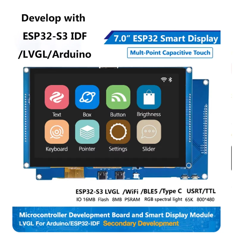 Esp32-s3 lvgl wifi & bles hmi - Фотография_6