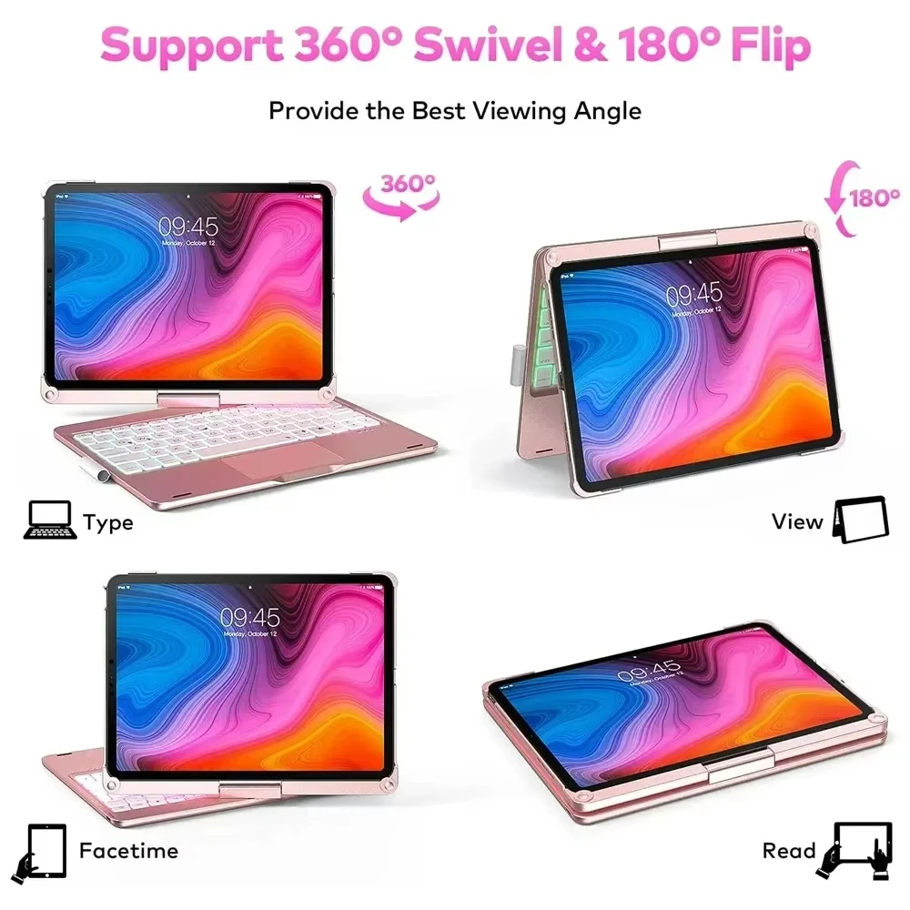 Новая клавиатура magic keyboard для ipad 11-го поколения 2025 a16 - Фотография_5