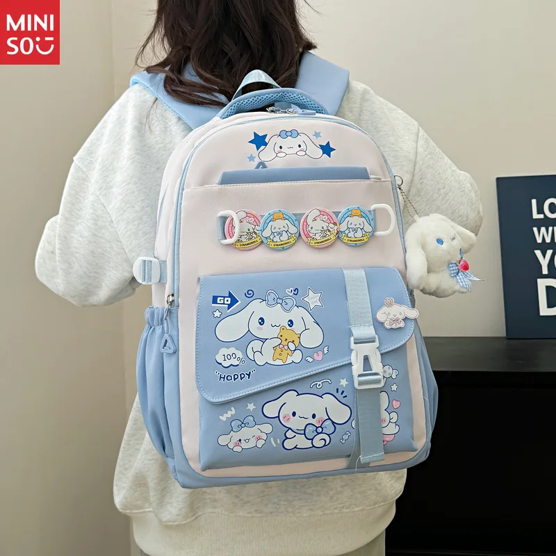 Школьный рюкзак miniso kuromi |   сумка большой вместимости для девочек - Фотография_2