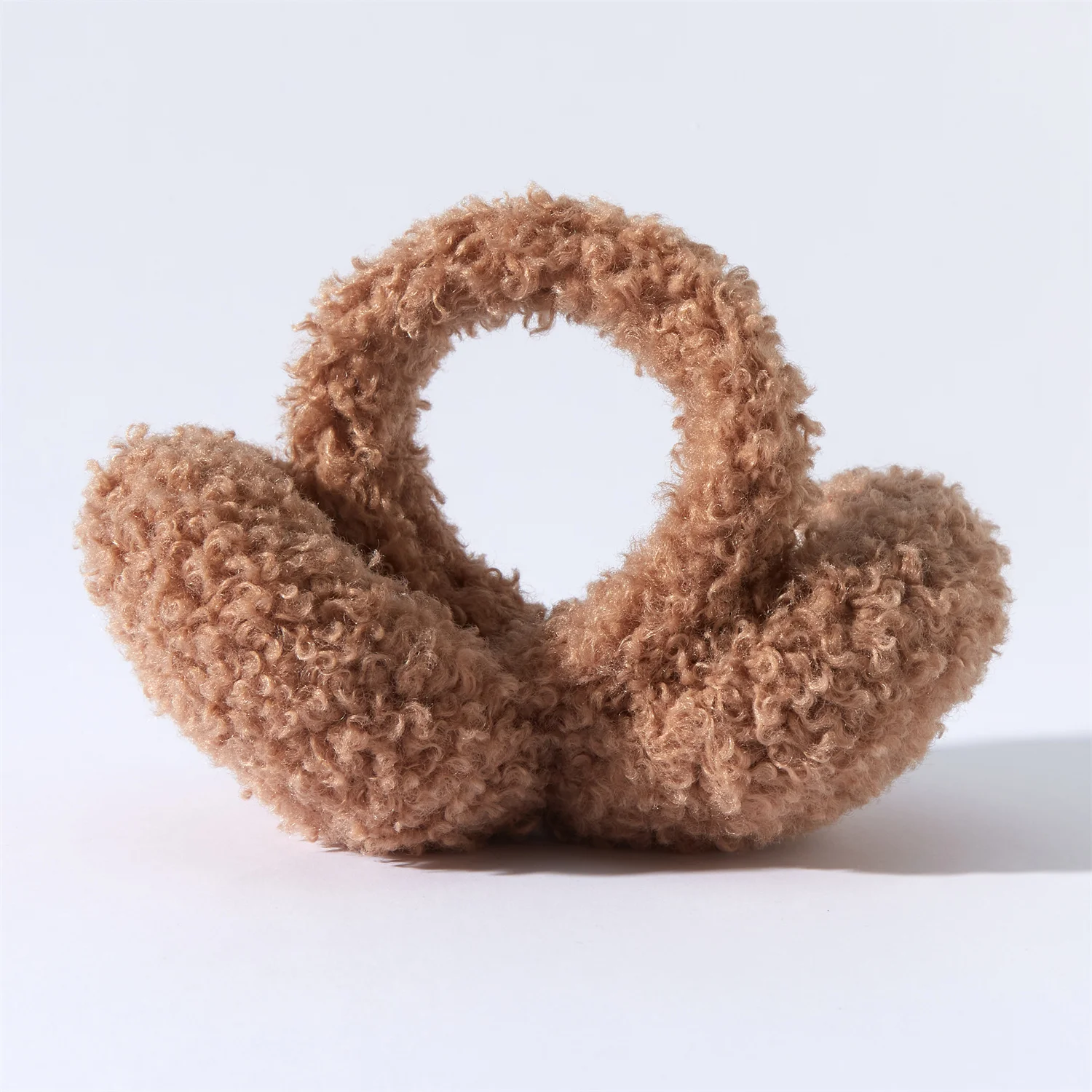 Новые вьющиеся плюшевые наушники - Фотография_2