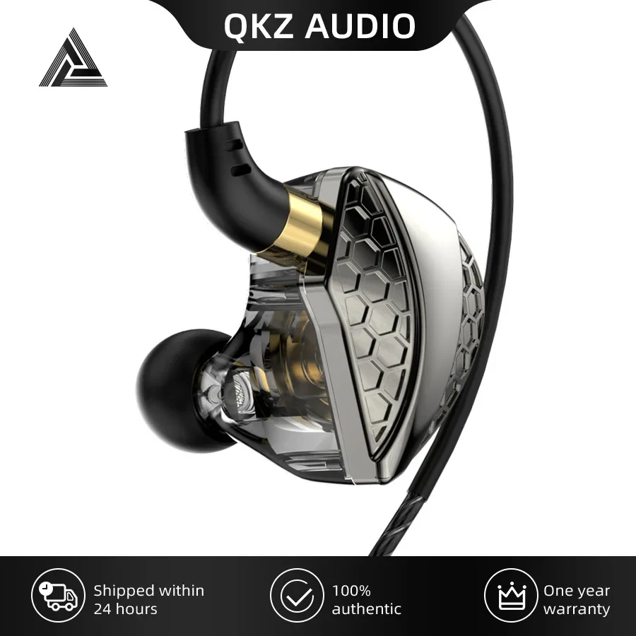 Наушники-вкладыши qkz hi6t — студийные - Фотография_2