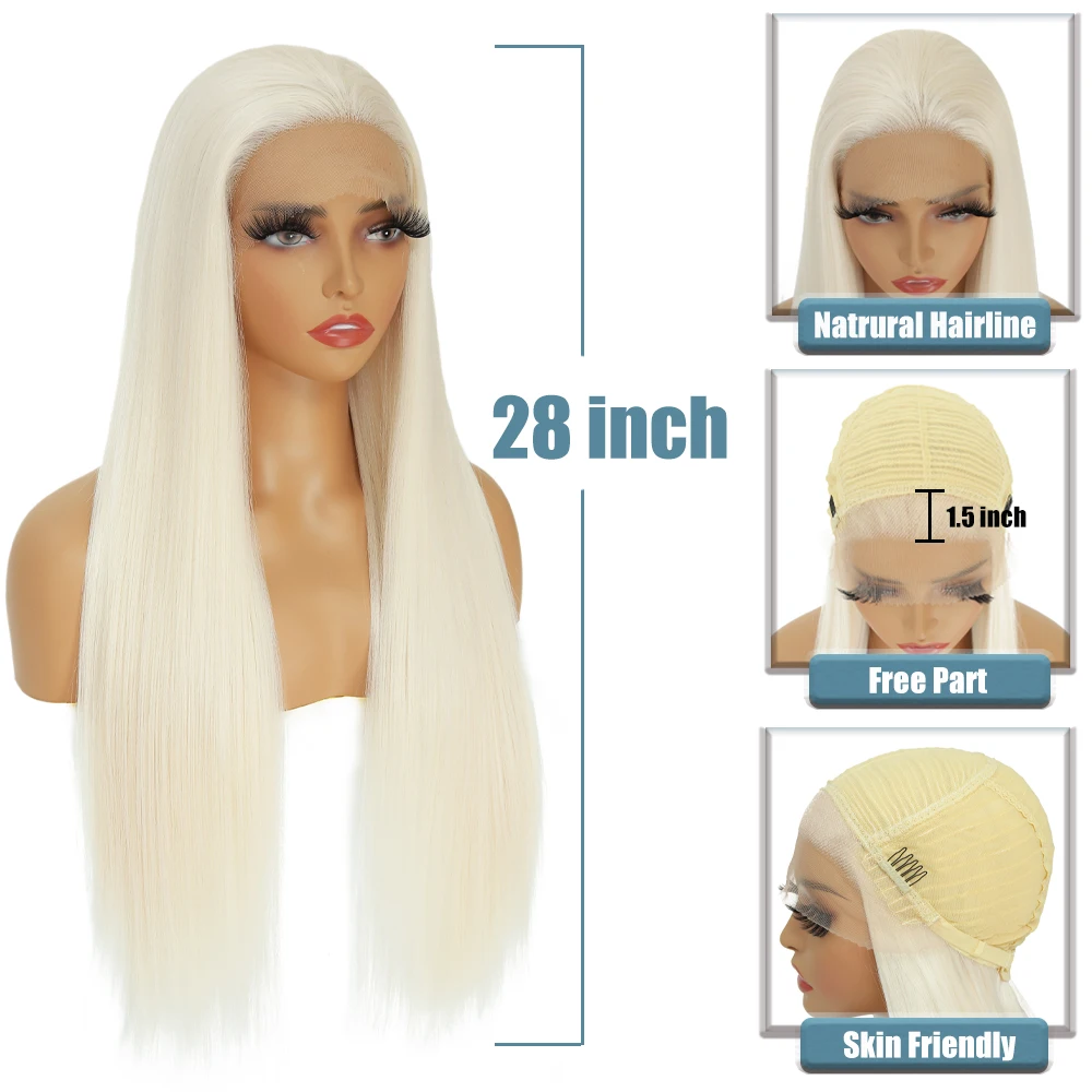 X-tress платиновые светлые синтетические - Фотография_4