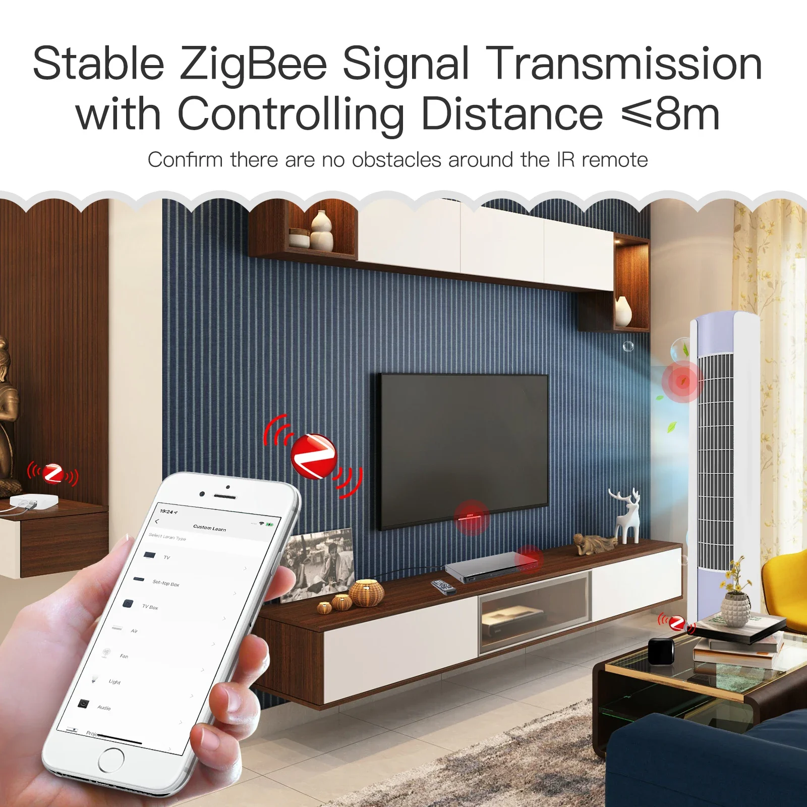 Пульт дистанционного управления moes tuya zigbee - Фотография_4