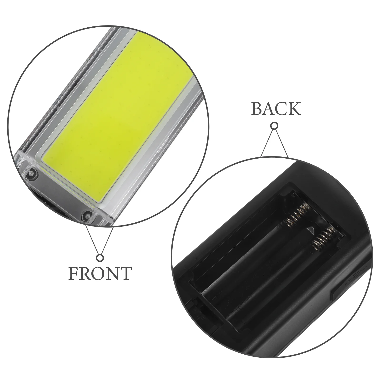 1 комплект, перезаряжаемый светодиодный рабочий фонарь - Фотография_4