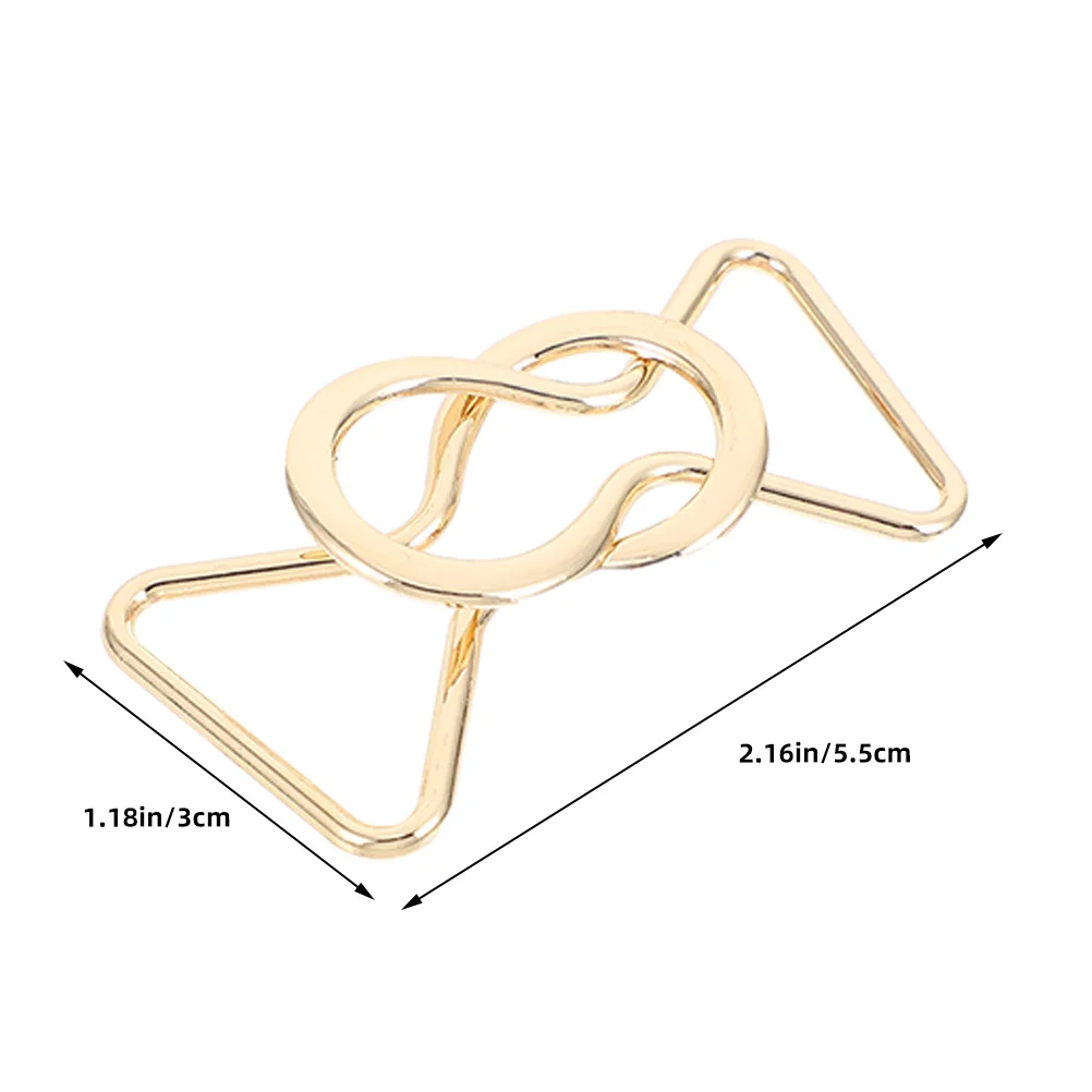 4 пары металлических пряжек на поясе - Фотография_2