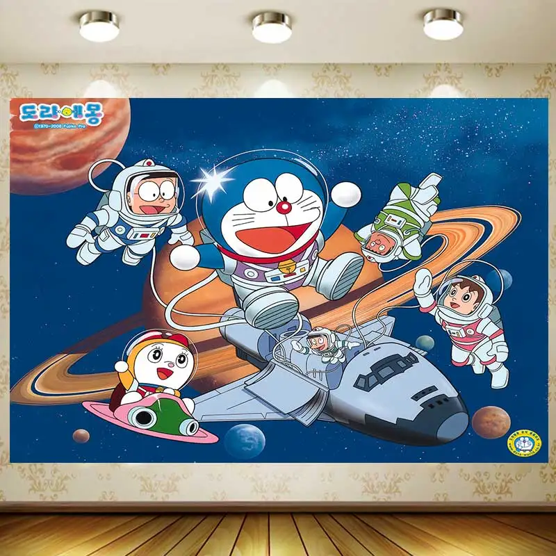 Doraemon фон для мальчика - Фотография_3