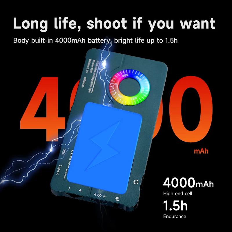 Miaotu d02 светодиодный rgb светильник - Фотография_5